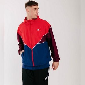 NWT Adidas Originals Adicolor Windbreaker Jacket Size L